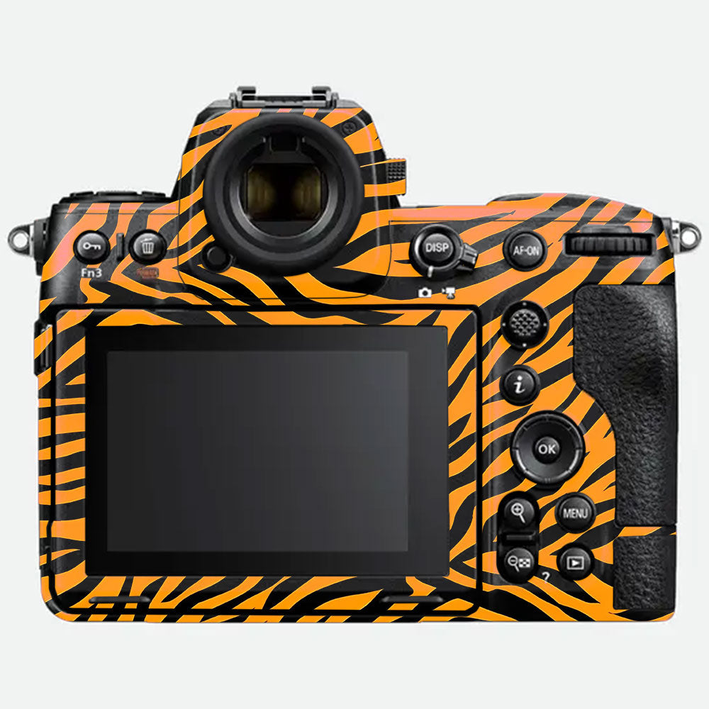 Zebra Gold Pattern Nikon Z8 Camera Skin