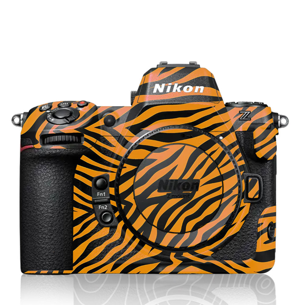 Zebra Gold Pattern Nikon Z8 Camera Skin