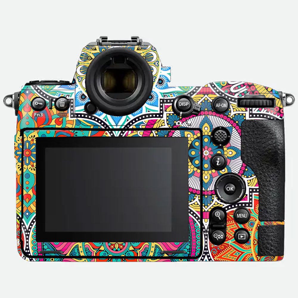 Boho Mandala Tile Pattern Nikon Z8 Camera Skin