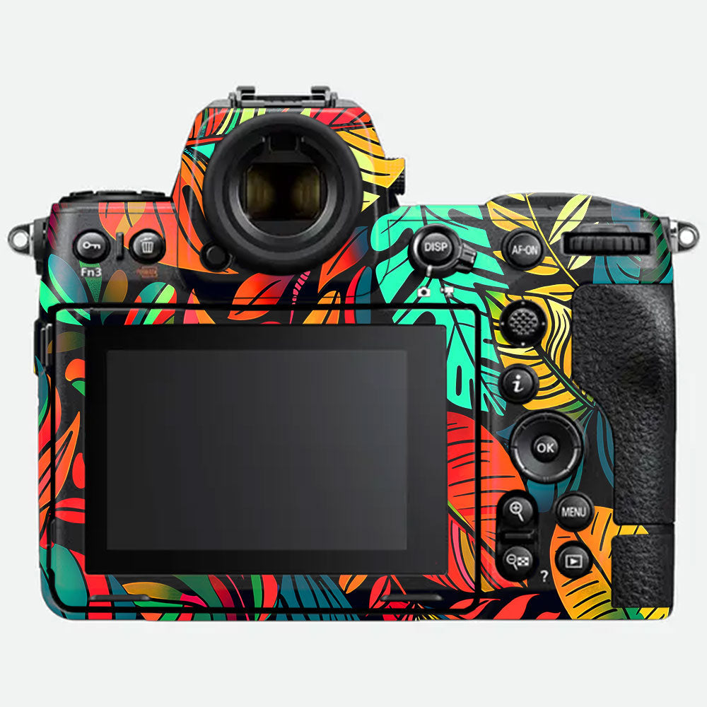 Tropical Jungle Leaves Nikon Z8 Camera Skin