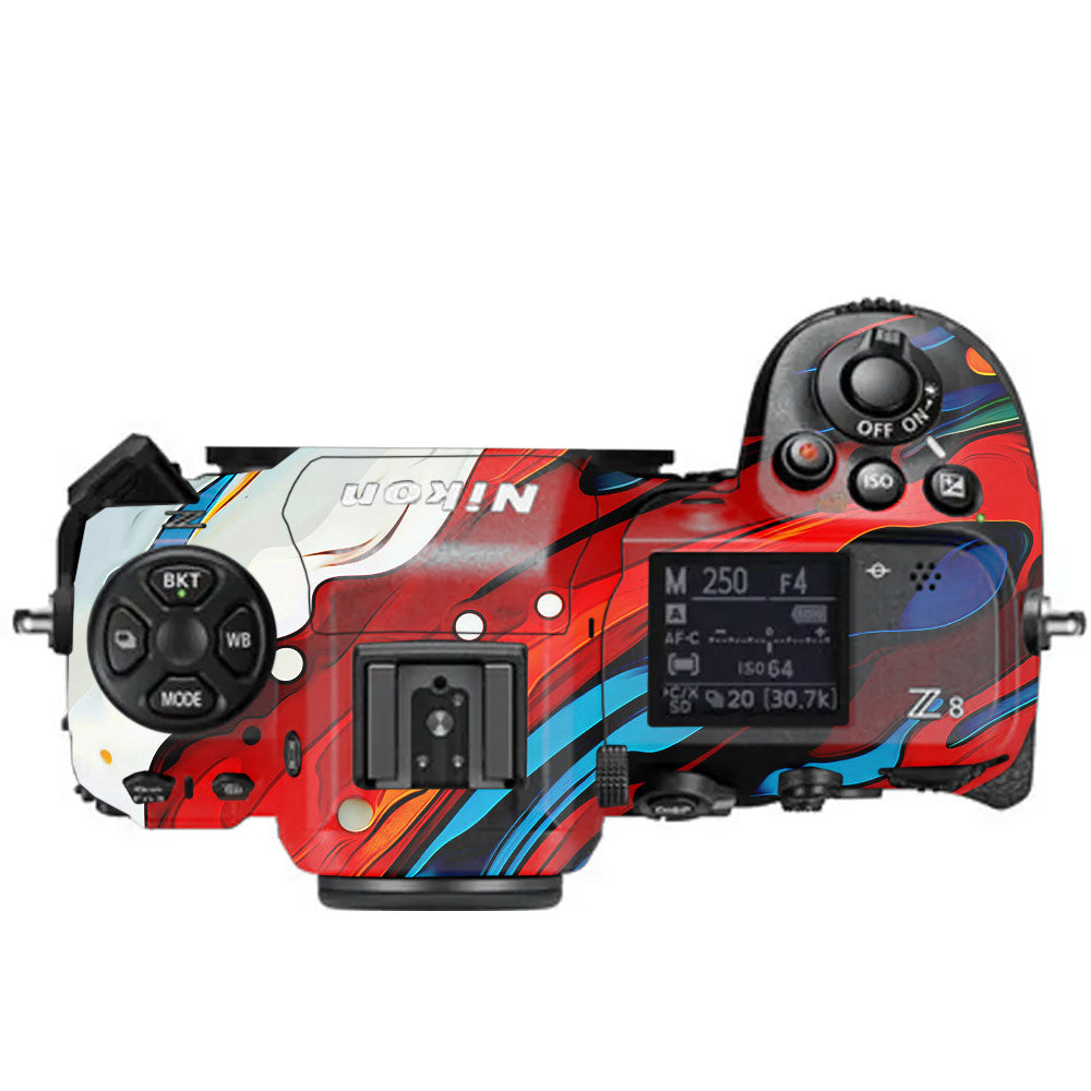 Fire & Ice Flow Nikon Z8 Camera Skin