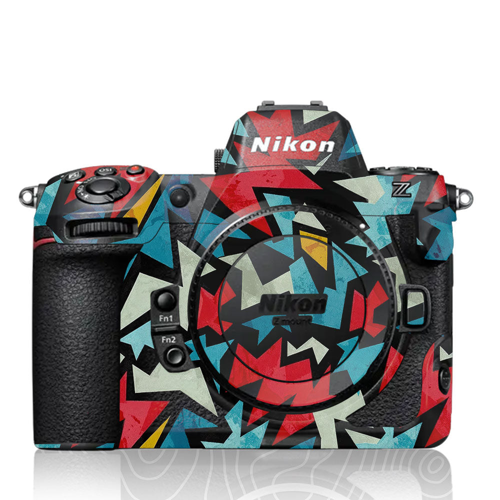 Pop Art Lightning Nikon Z8 Camera Skin