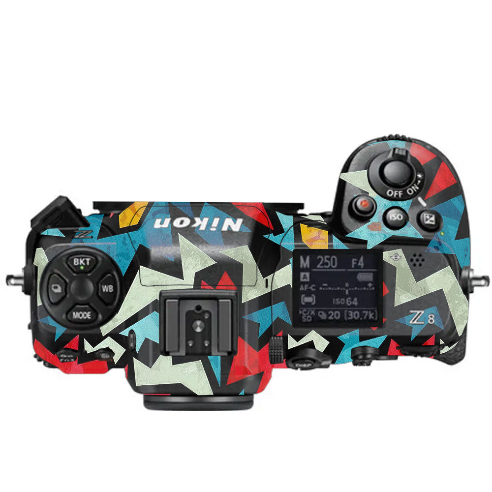 Pop Art Lightning Nikon Z8 Camera Skin