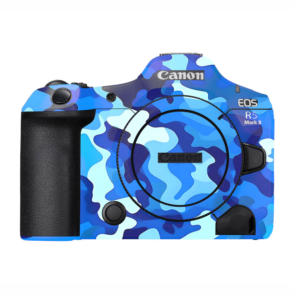 Arctic Blue Camo Pattern Canon EOS R5 Mark II Camera Skins