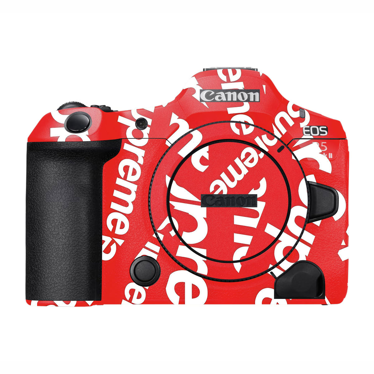 Supreme Red Canon EOS R5 Mark II Camera Skins