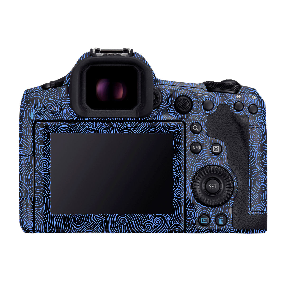 Blue Spirals Canon EOS R5 Mark II Camera Skins