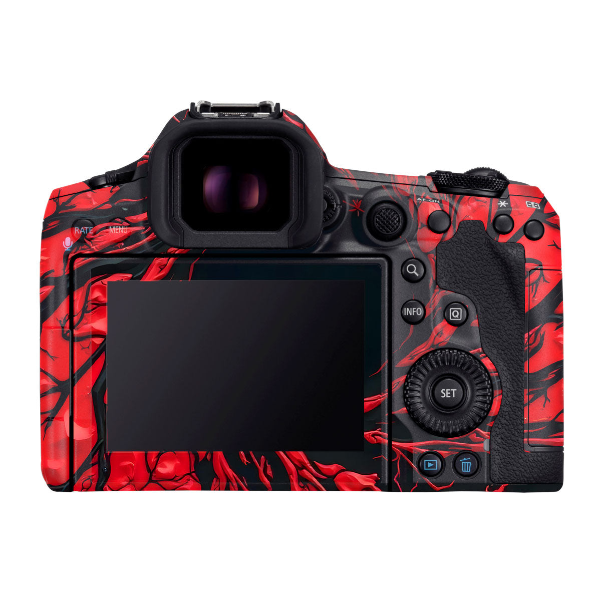 Venom Red Canon EOS R5 Mark II Camera Skins