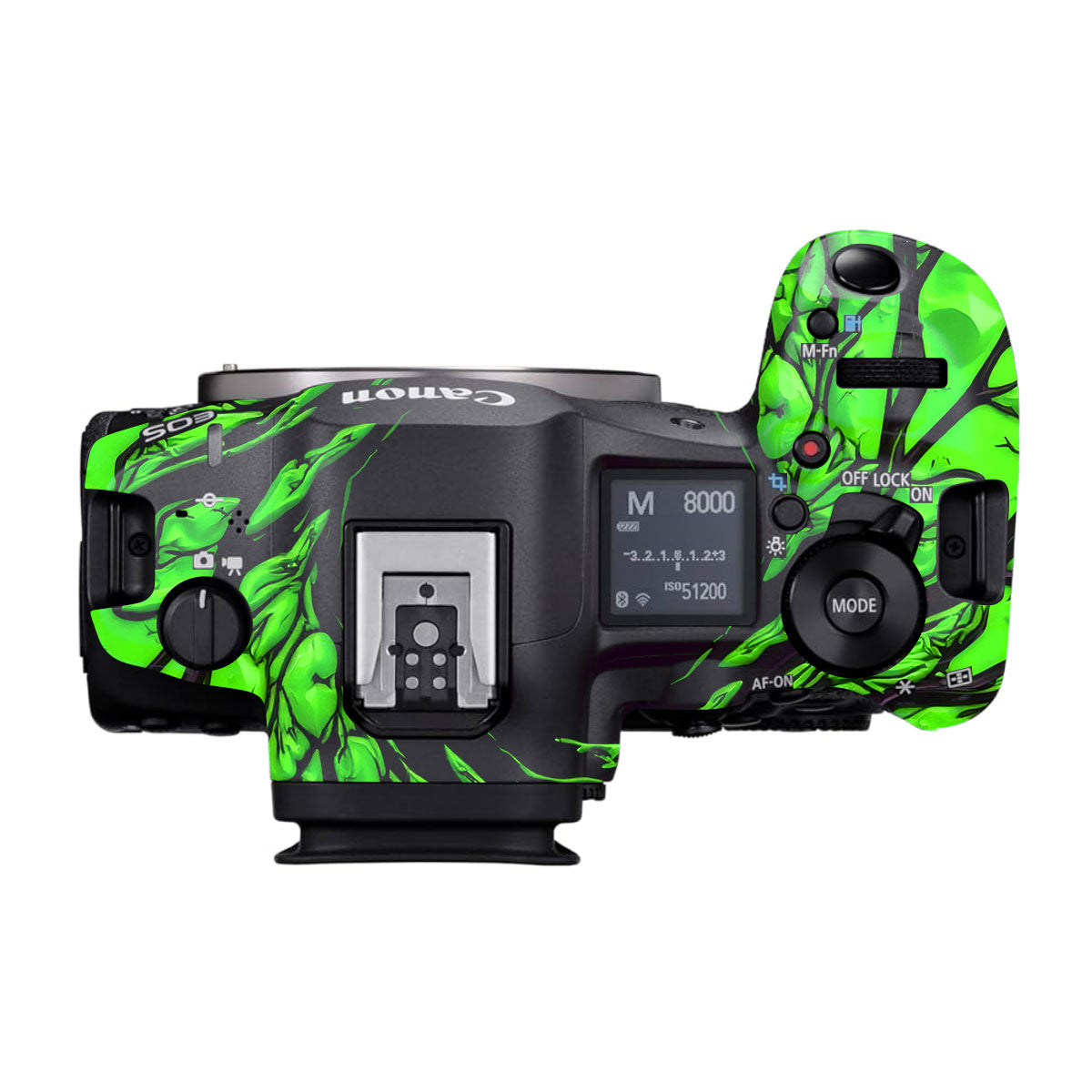 Venom Green Canon EOS R5 Mark II Camera Skins