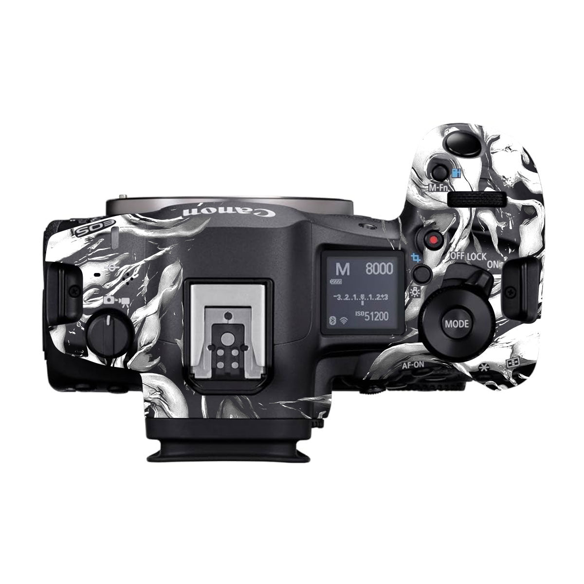 Venom Black Canon EOS R5 Mark II Camera Skins