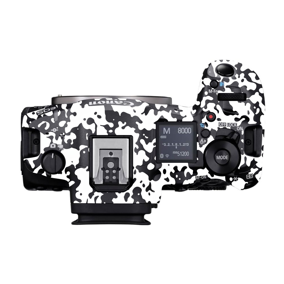 Snow Camo Canon EOS R5 Mark II Camera Skins
