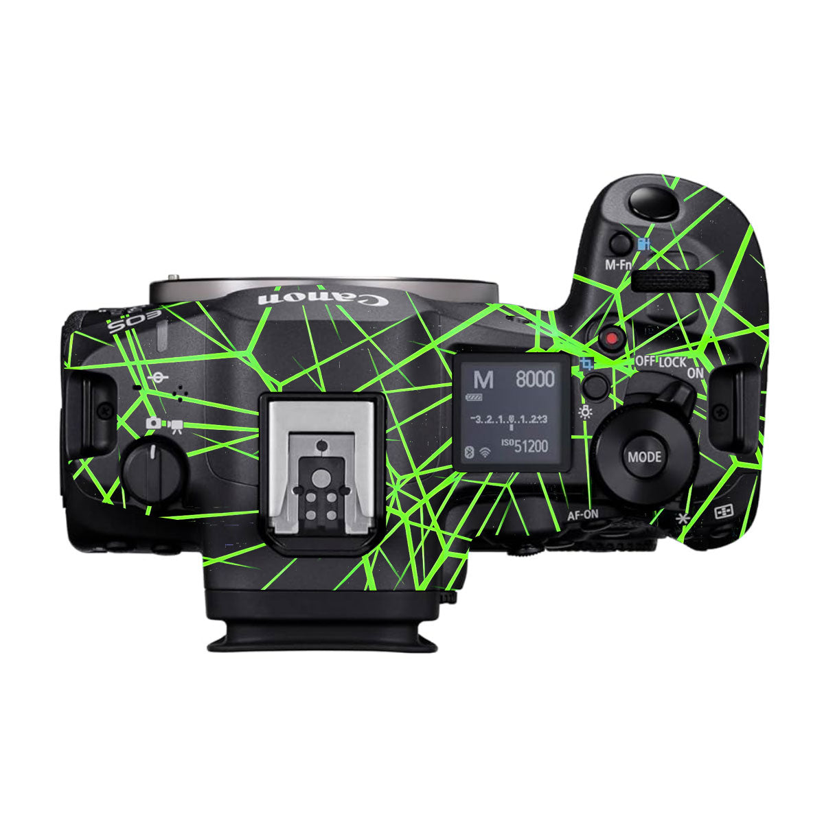Neon Grid Canon EOS R5 Mark II Camera Skins