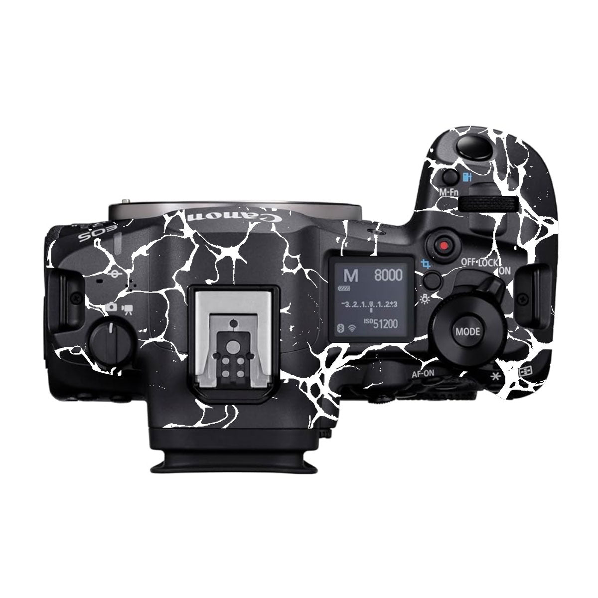 White Web Canon EOS R5 Mark II Camera Skins