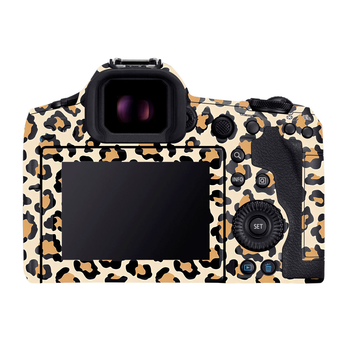 Sandy Leopard Spots Canon EOS R5 Mark II Camera Skins