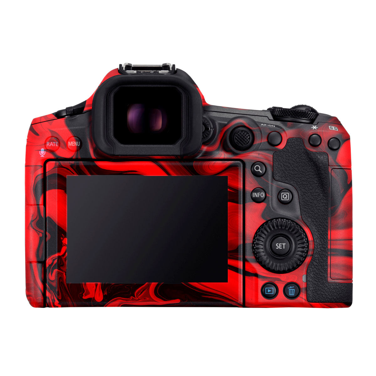 Red Lava Flow Canon EOS R5 Mark II Camera Skins
