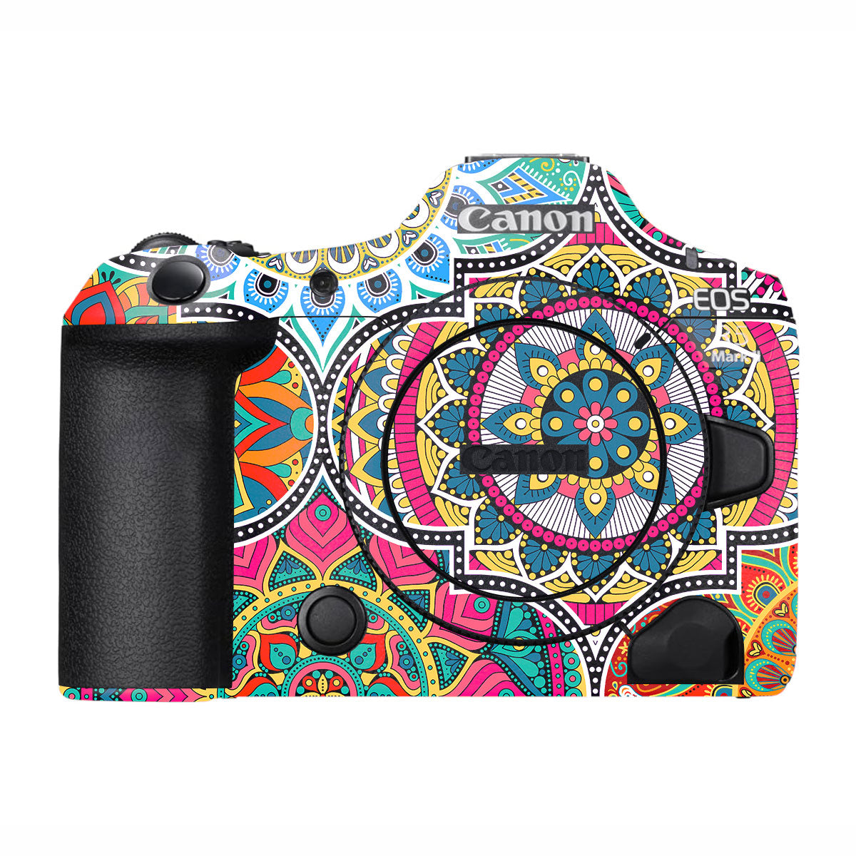 Boho Mandala Tile Pattern Canon EOS R5 Mark II Camera Skins
