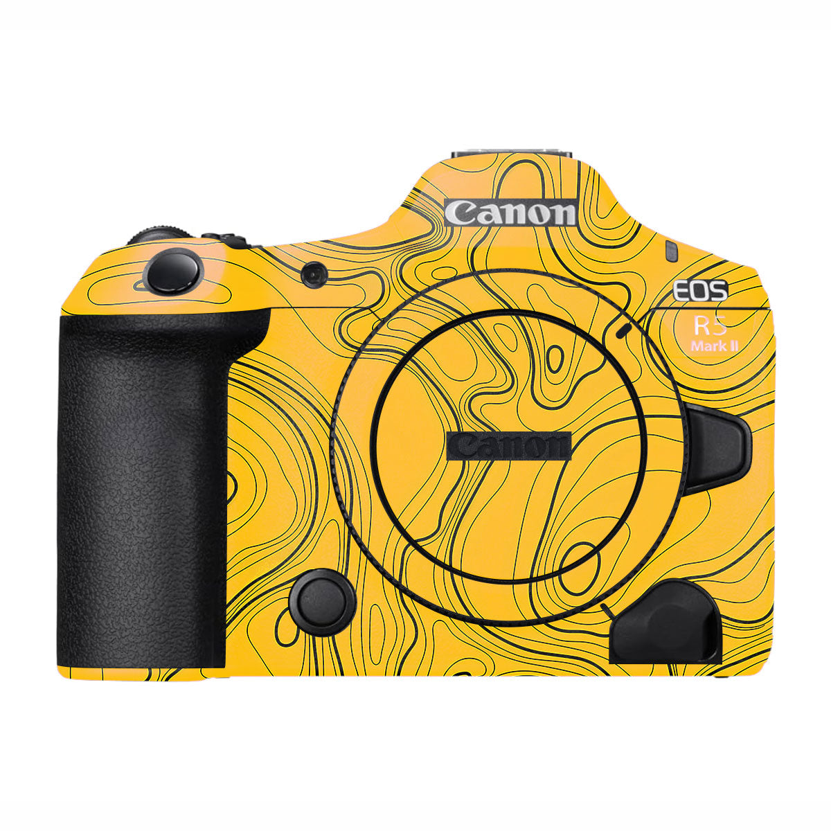 Topographic Map Pattern Canon EOS R5 Mark II Camera Skins