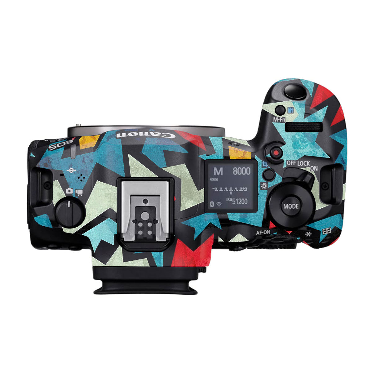 Pop Art Lightning Canon EOS R5 Mark II Camera Skins