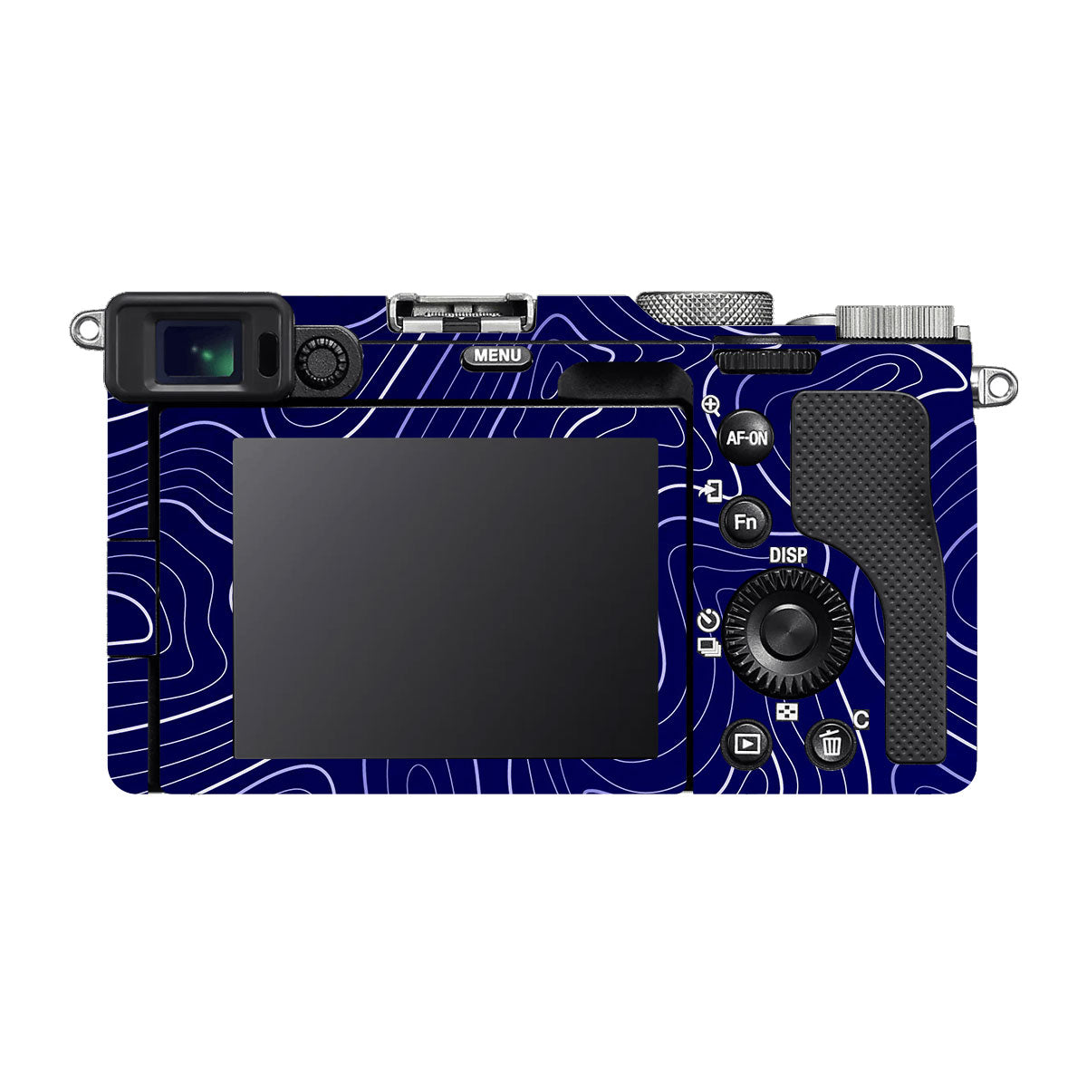 Deep Blue Contour Sony A7 C Camera Skins