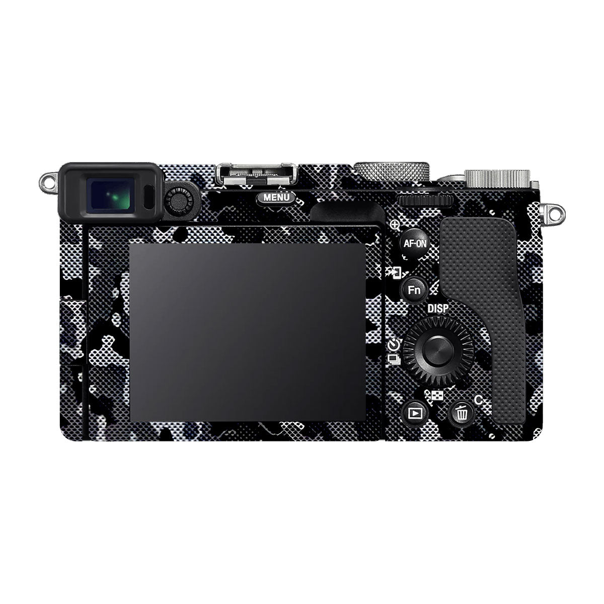 Stealth Grey Camo Sony A7 C Camera Skins