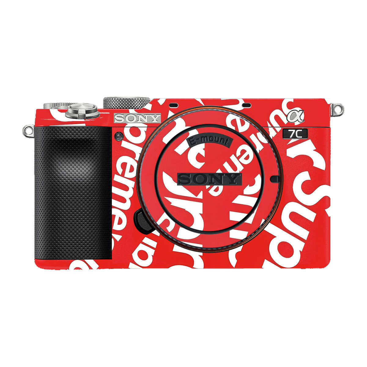 Supreme Red Sony A7 C Camera Skins