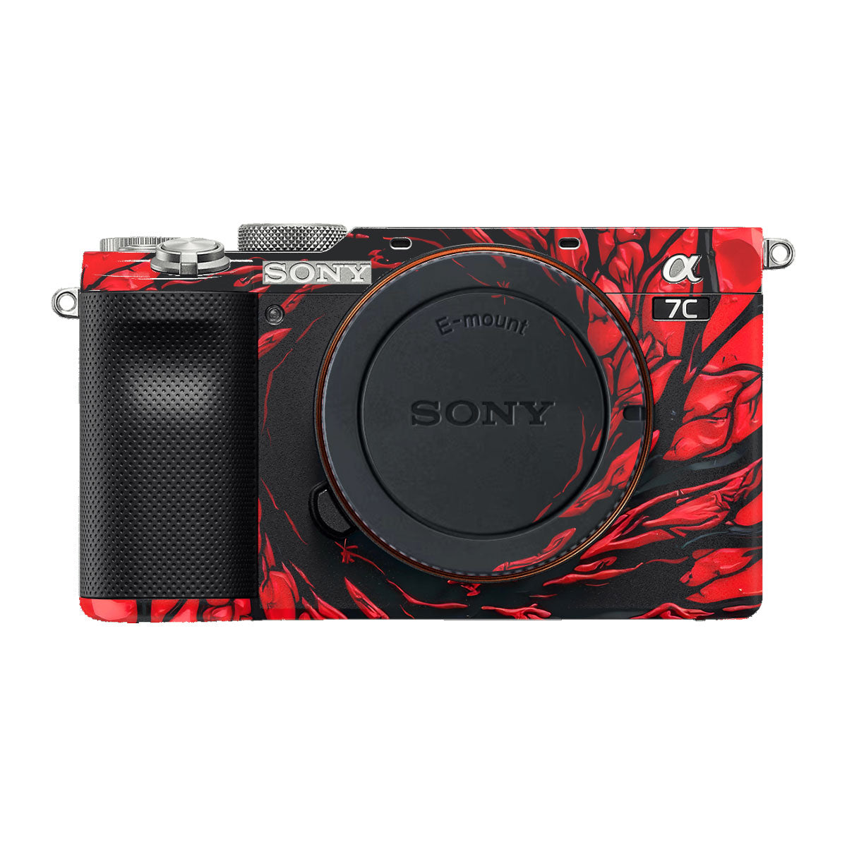 Venom Red Sony A7 C Camera Skins
