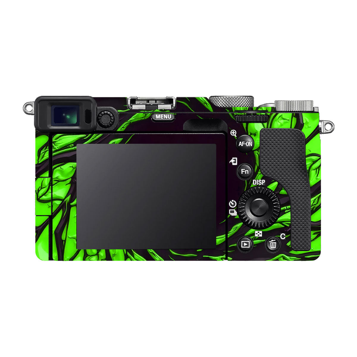 Venom Green Sony A7 C Camera Skins
