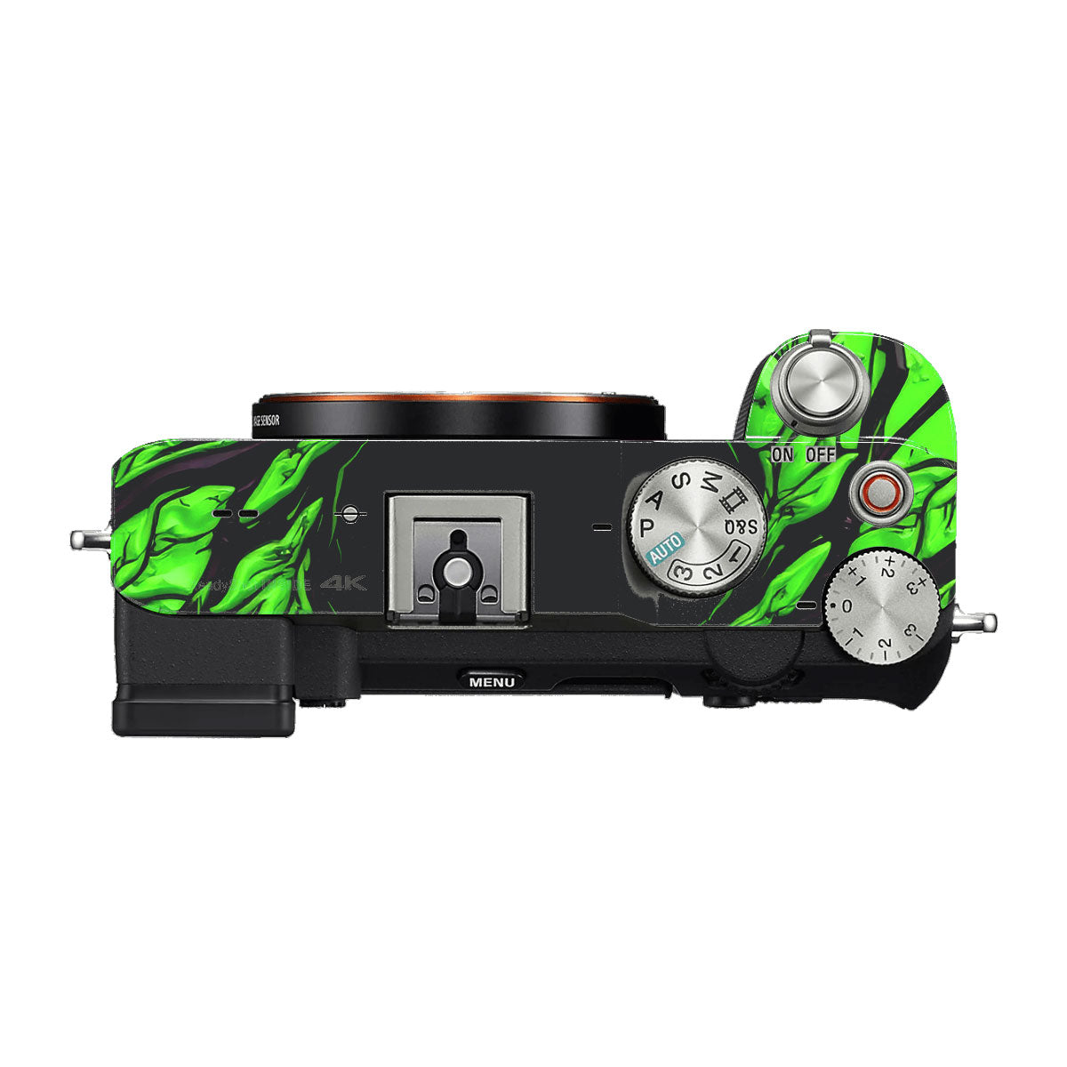 Venom Green Sony A7 C Camera Skins