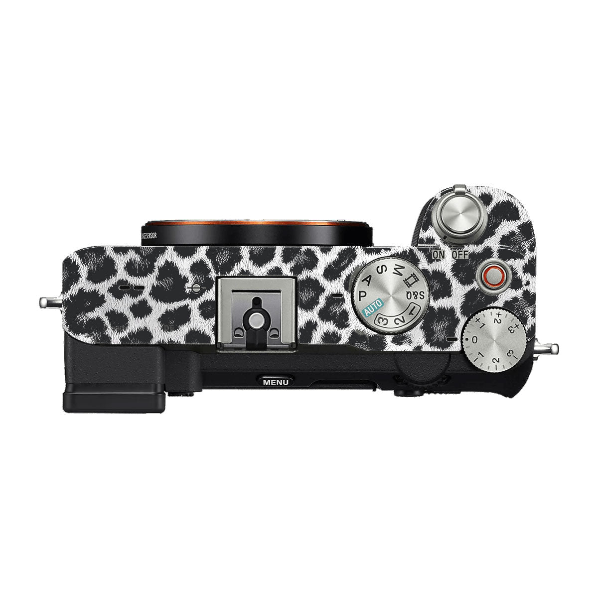 Snow Leopard Spots Sony A7 C Camera Skins