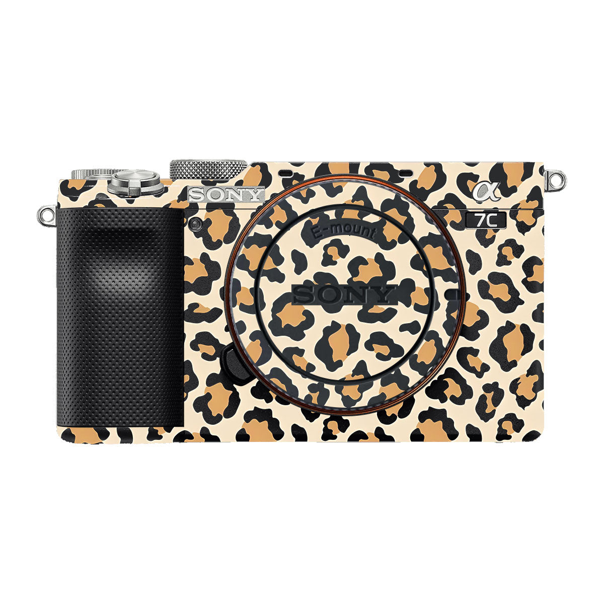 Sandy Leopard Spots Sony A7 C Camera Skins