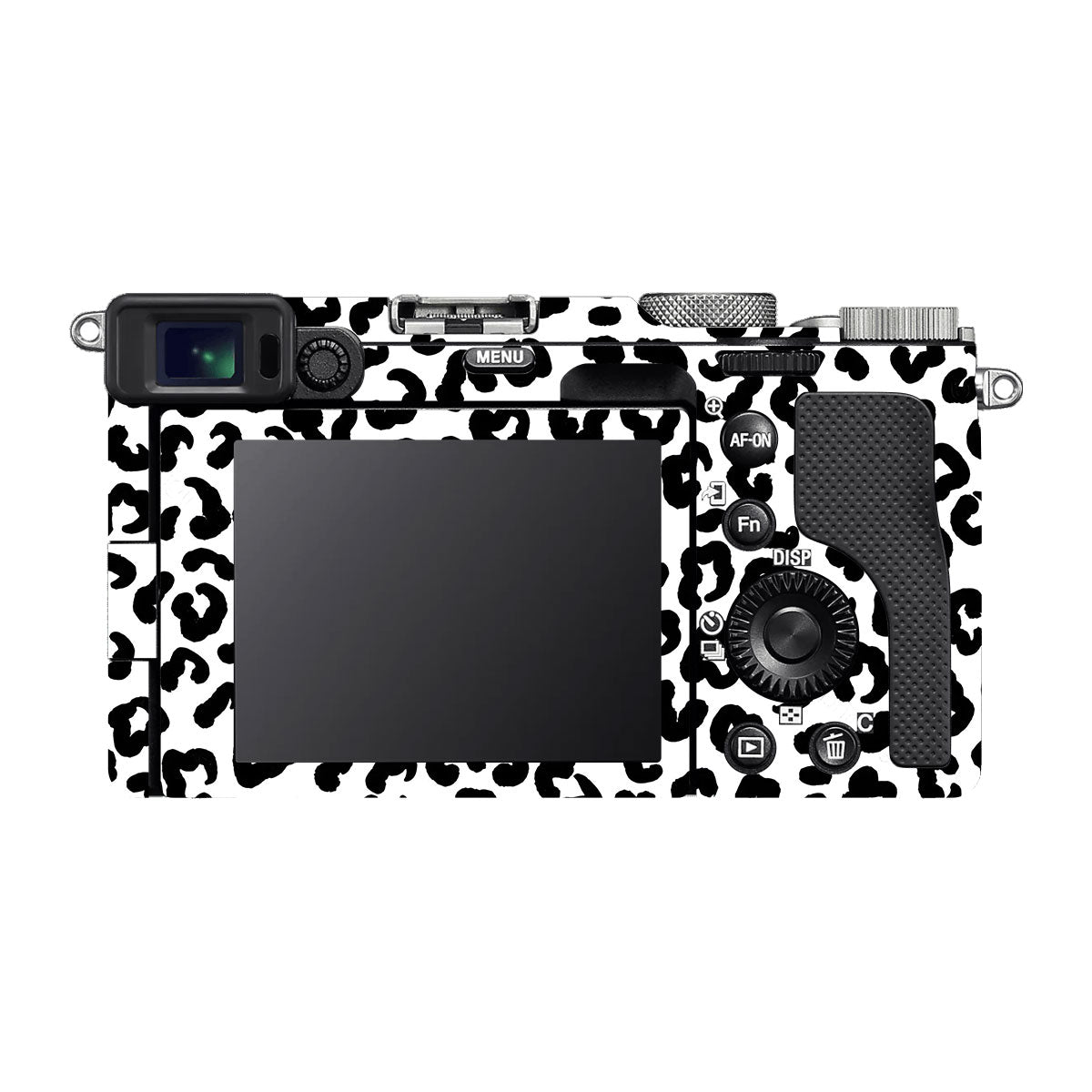 White Leopard Sony A7 C Camera Skins