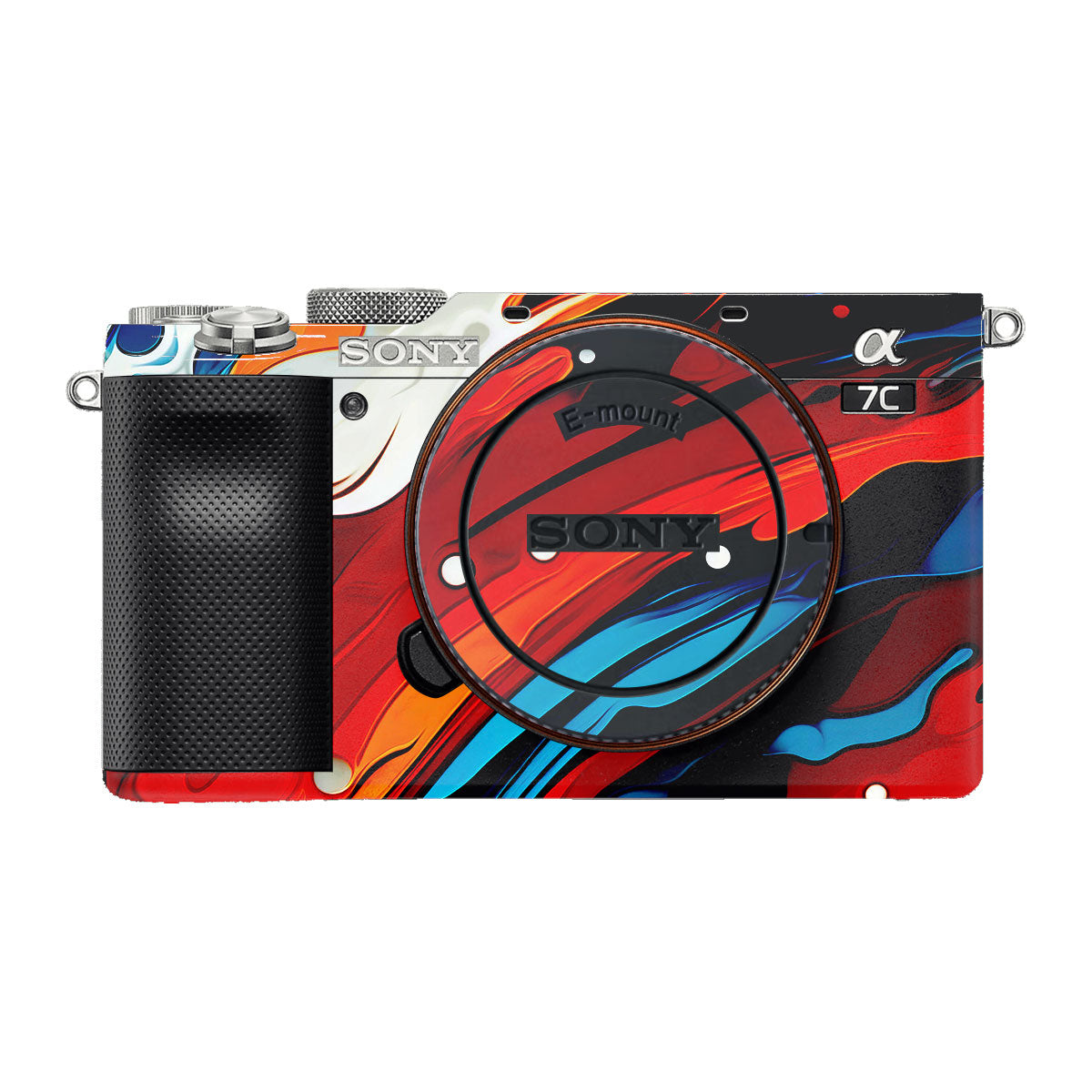 Fire & Ice Flow Sony A7 C Camera Skins