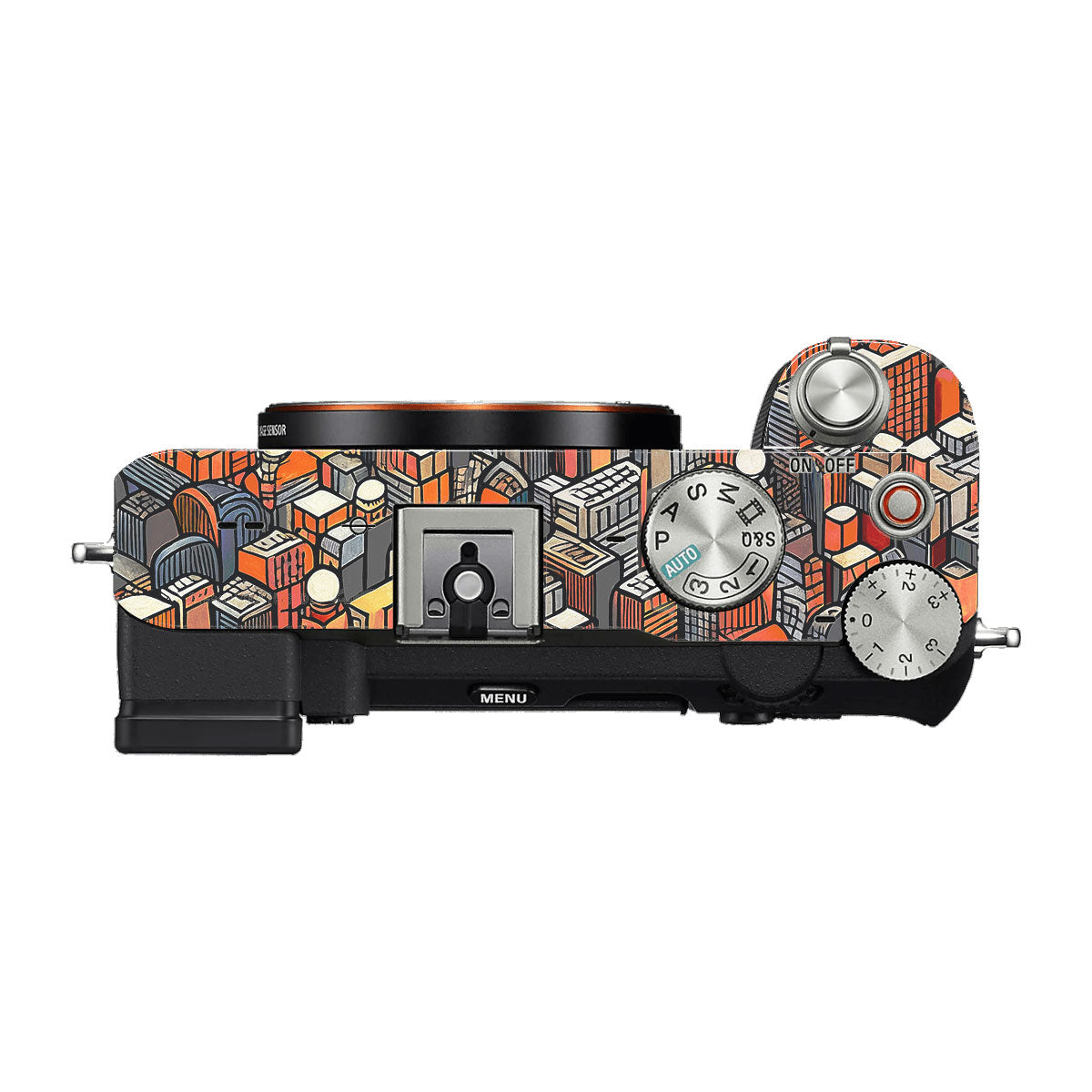 Isometric Cityscape Sony A7 C Camera Skins