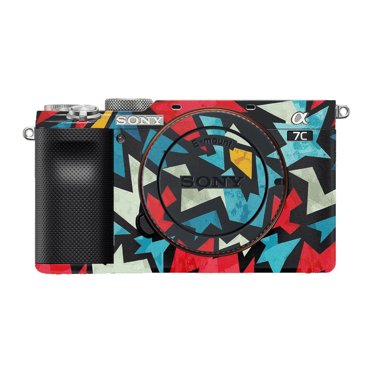 Pop Art Lightning Sony A7 C Camera Skins