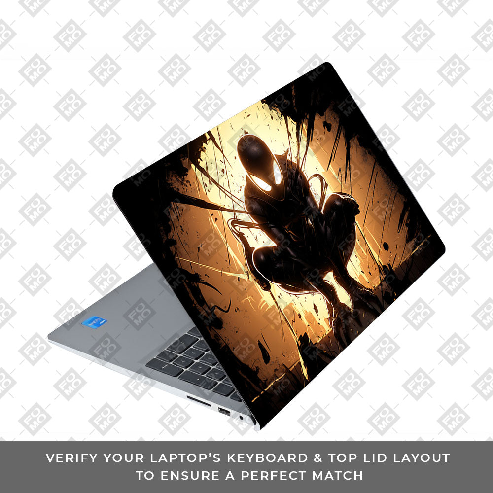 Shadow Spiderman Dell Inspiron 3520 Laptop Skin