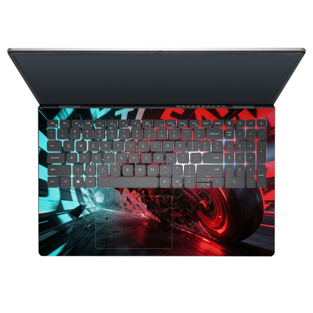 Batman's Cyber Pursuit Dell Inspiron 3520 3D Laptop Skin