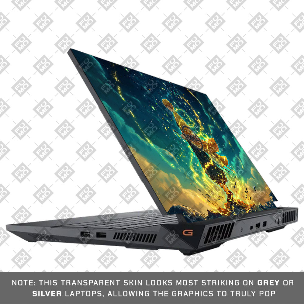 Zenitsu Thunder God Dell G15 5520, 5530 Laptop Skin