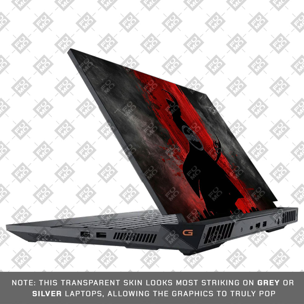 Loki Silhouette Red Strike Dell G15 5520, 5530 Laptop Skin