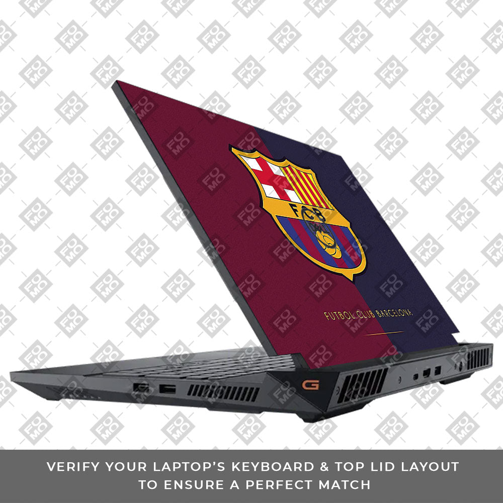 Catalan Pride Barcelona Legacy Dell G15 5520, 5530 Laptop Skin