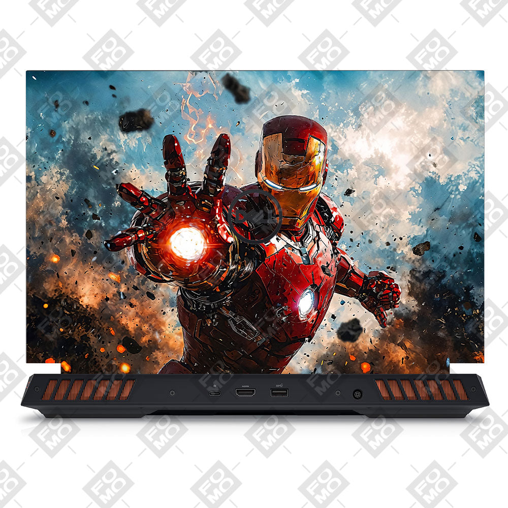 Iron Imapct The Arc Reactor Dell G15 5520, 5530 Laptop Skin