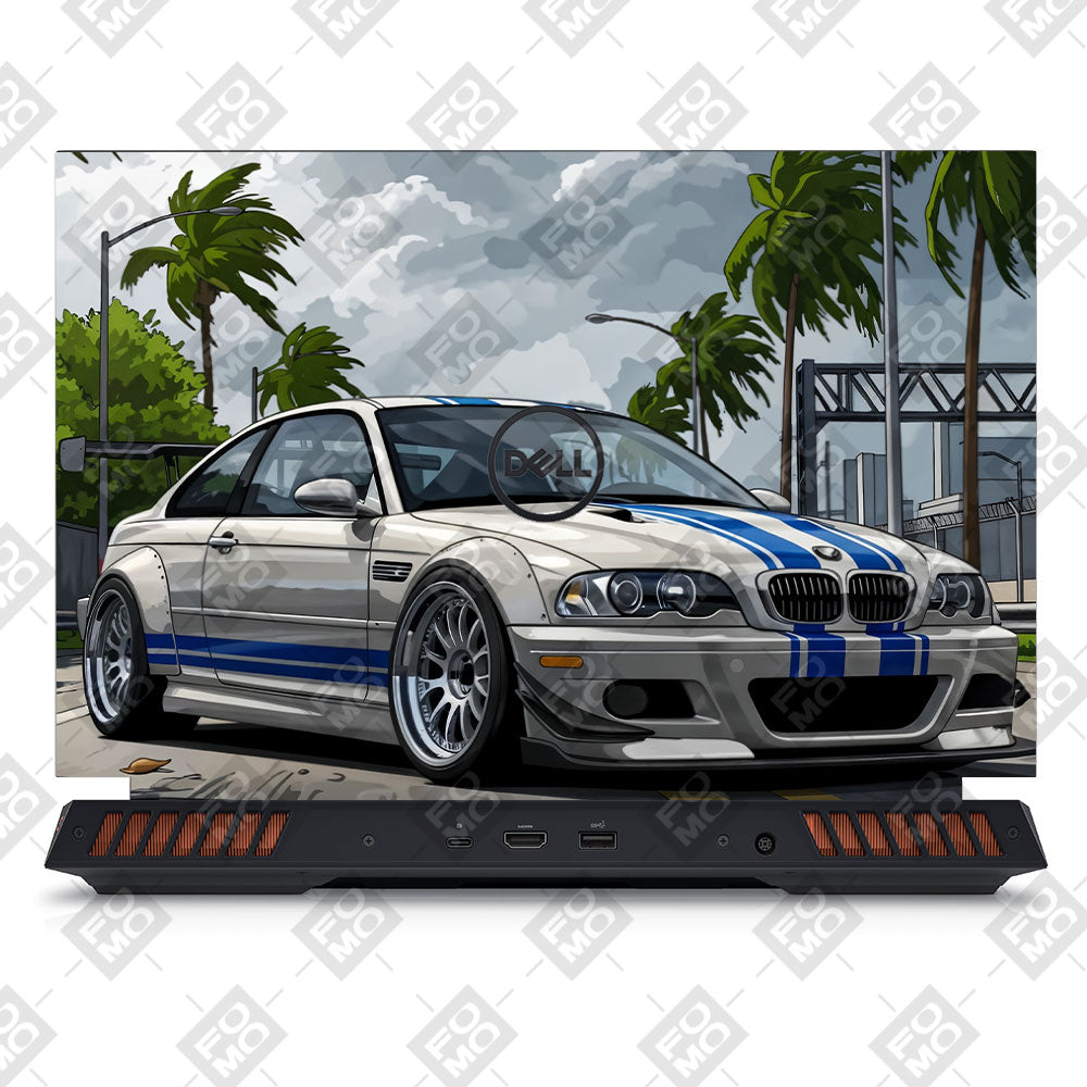 Street Icon BMW E46 Drift Legend Dell G15 5520, 5530 Laptop Skin
