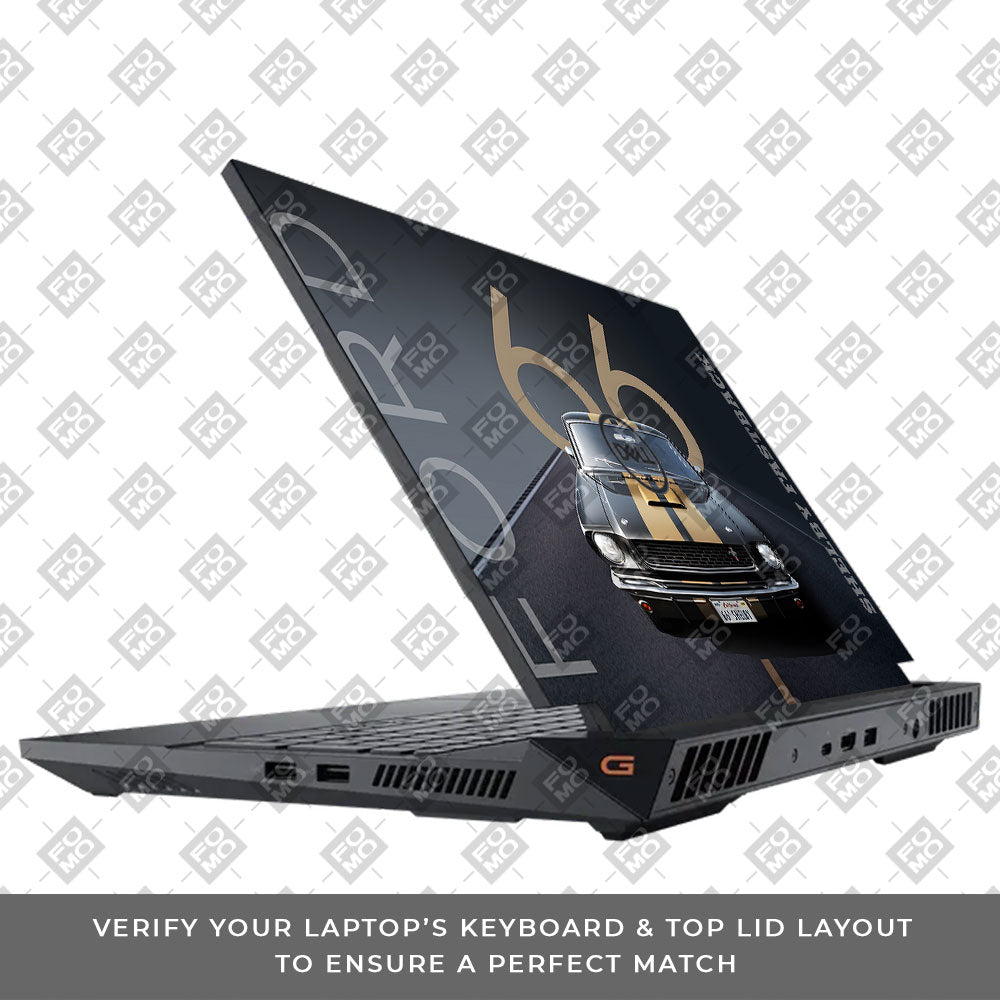 Shelby Mustang GT350H Dell G15 5520, 5530 Laptop Skin