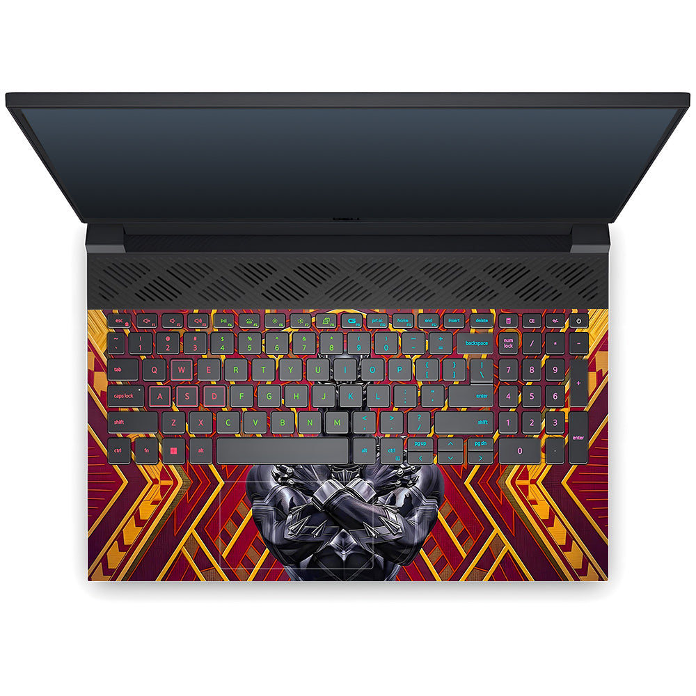 Wakanda Royal Power Dell G15 5520, 5530 3D Laptop Skin
