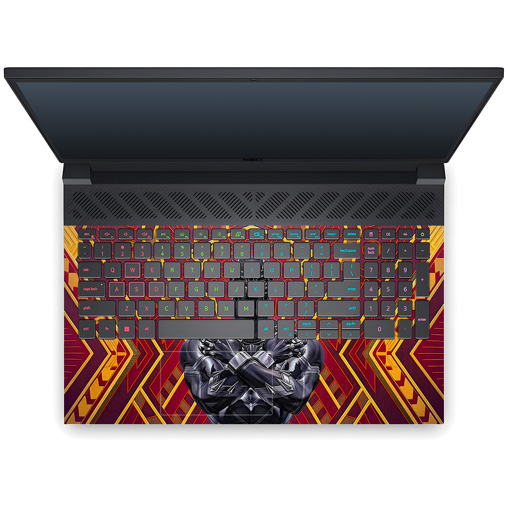 Wakanda Royal Power Dell G15 5520, 5530 3D Laptop Skin