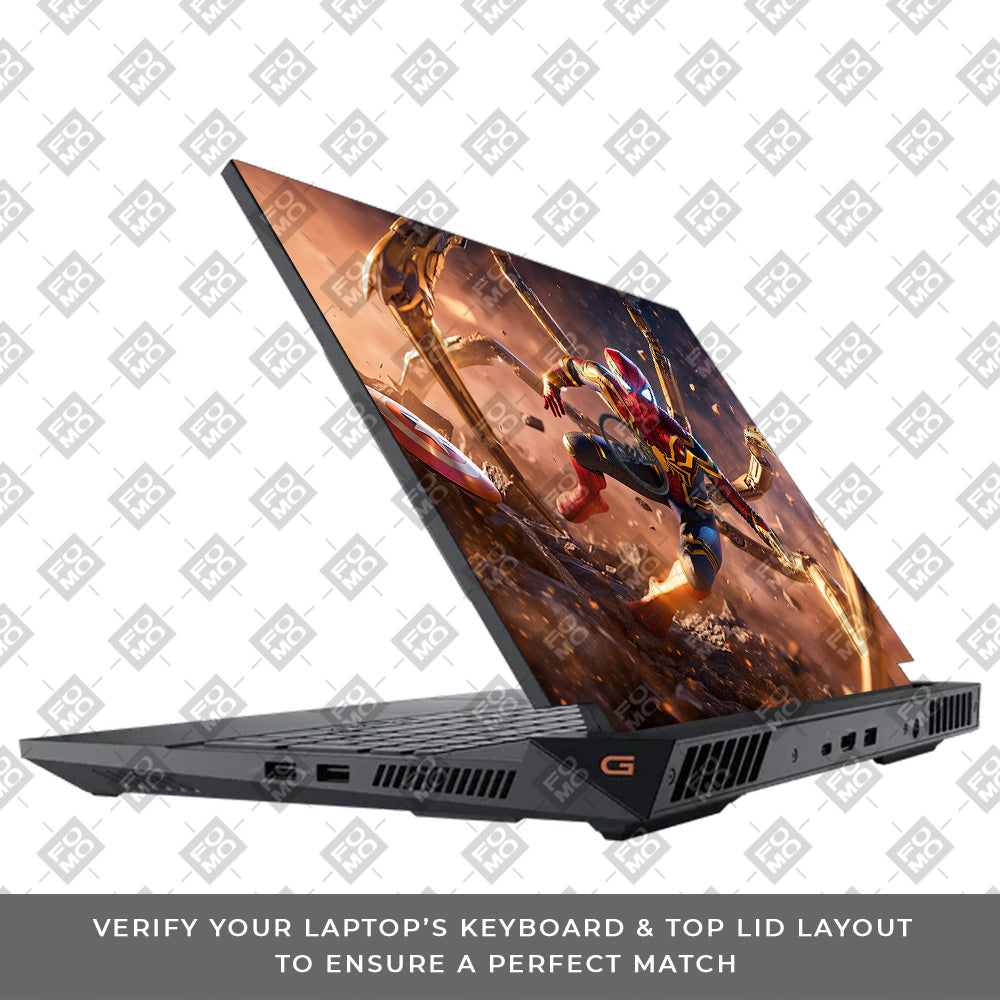 Spider Man Mech Arms Dell G15 5520, 5530 Laptop Skin