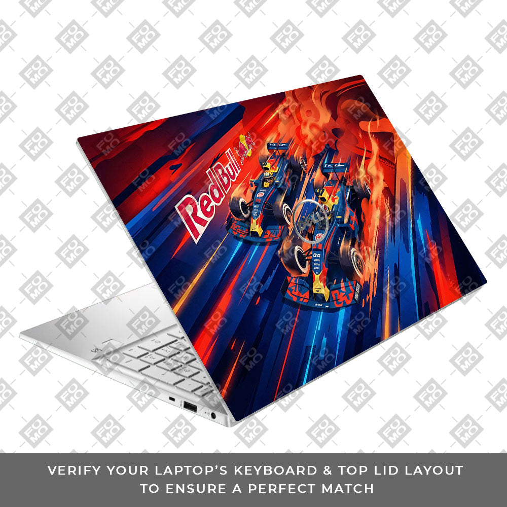 Red Bull Racing Velocity Dell Inspiron 3501 Laptop Skin