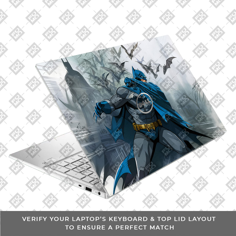 Shadow of Gotham Dell Inspiron 3501 Laptop Skin
