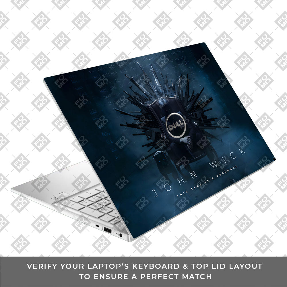 John Wick Assassin Dell Inspiron 3501 Laptop Skin
