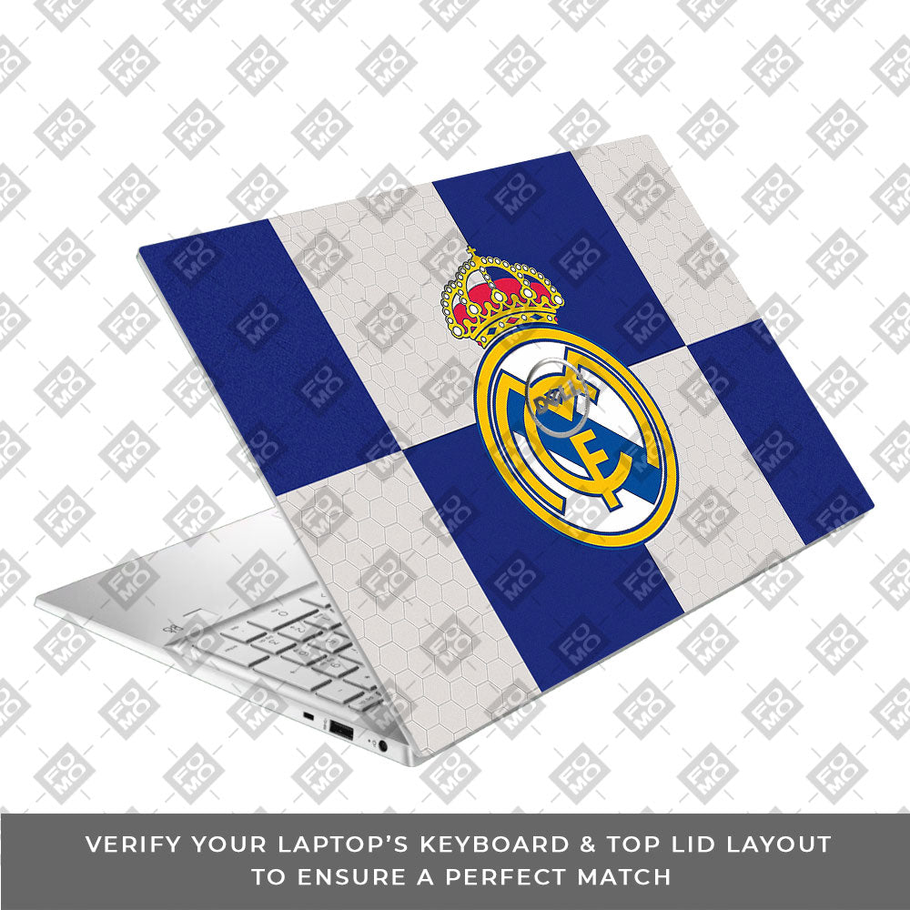 Royal Reign Real Madrid Glory Dell Inspiron 3501 Laptop Skin