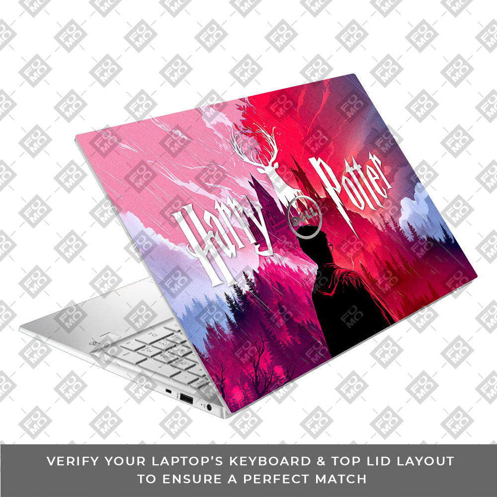 Harry Potter Magical Hogwarts Dell Inspiron 3501 Laptop Skin