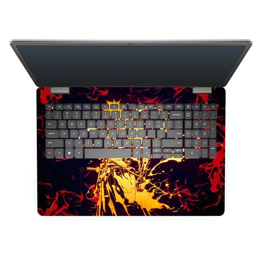Bleach Ichigo Bankai Form Dell Inspiron 3501 Laptop Skin
